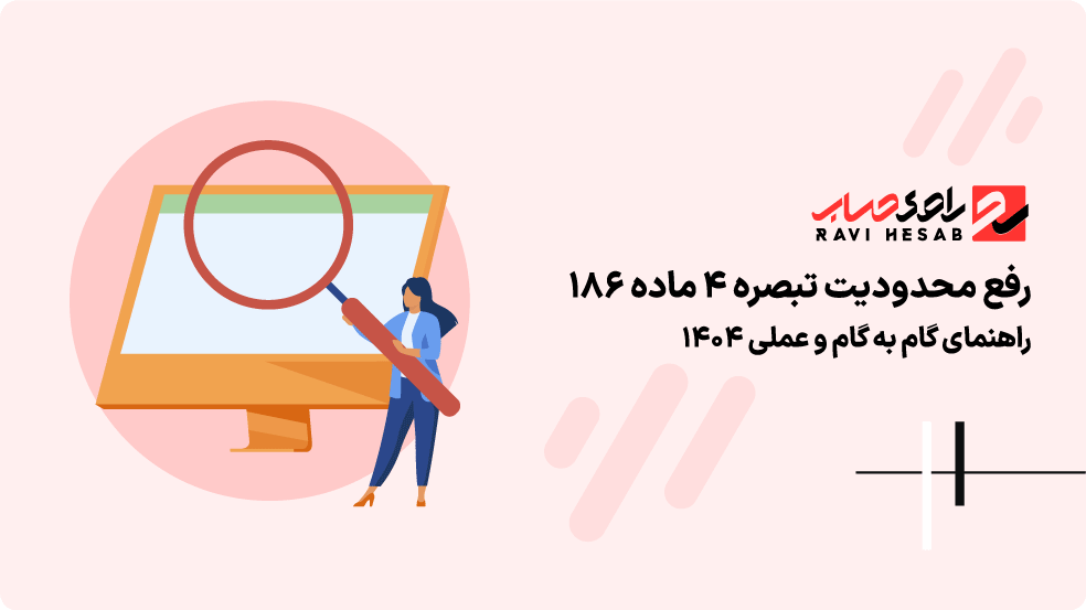 رفع محدودیت تبصره ۴ ماده ۱۸۶ (عدم فعالیت): راهنمای جامع و گام‌به‌گام