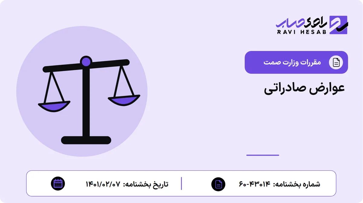 عوارض صادراتی