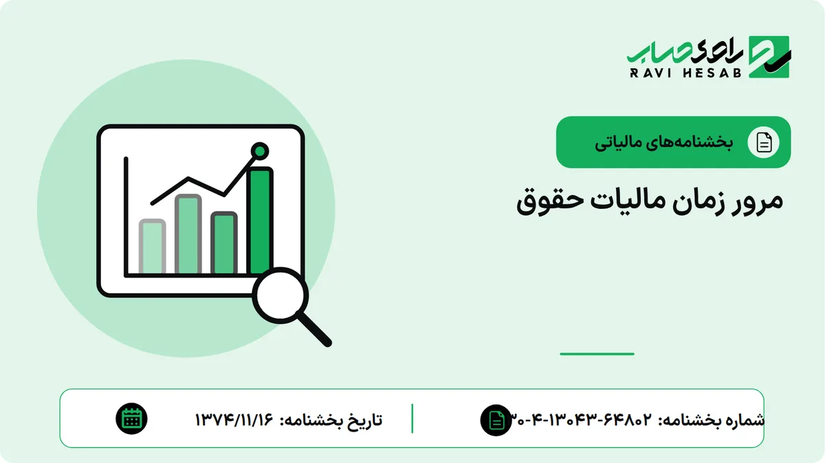 مرور زمان مالیات حقوق