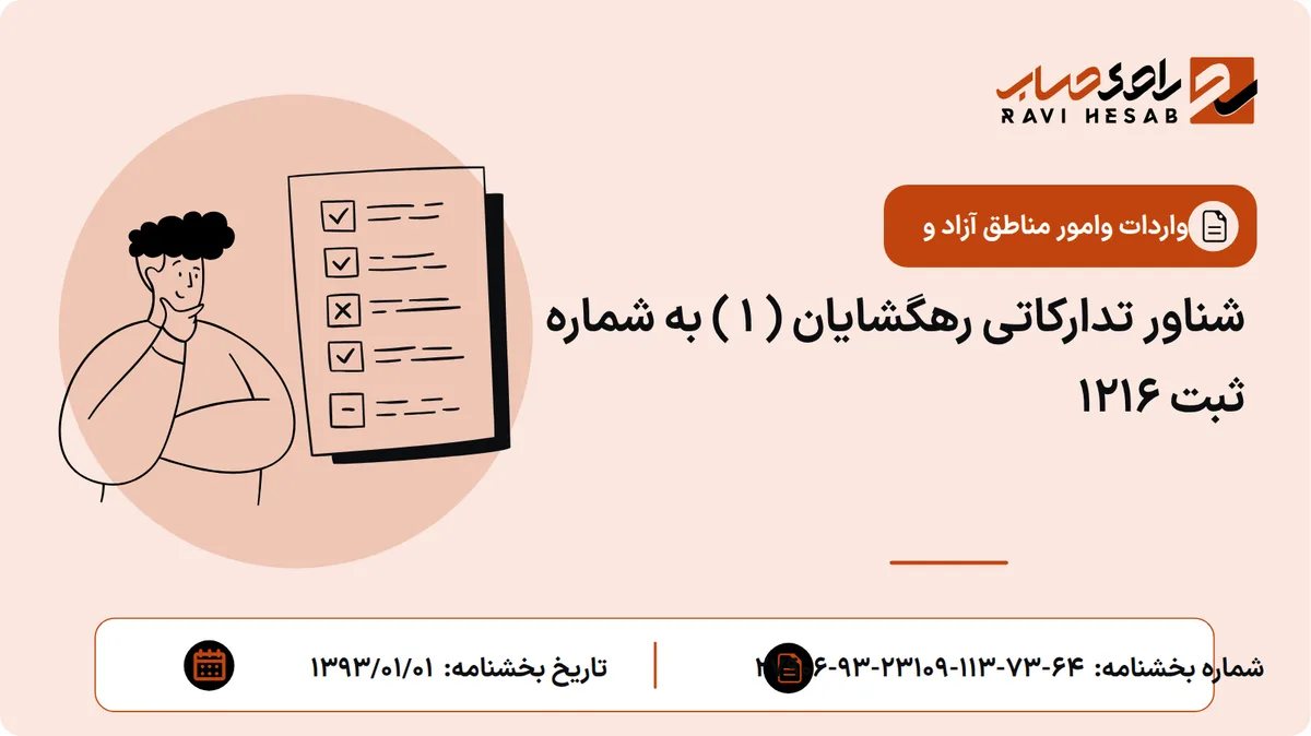 شناور تدارکاتی رهگشایان ( 1 ) به شماره ثبت 1216