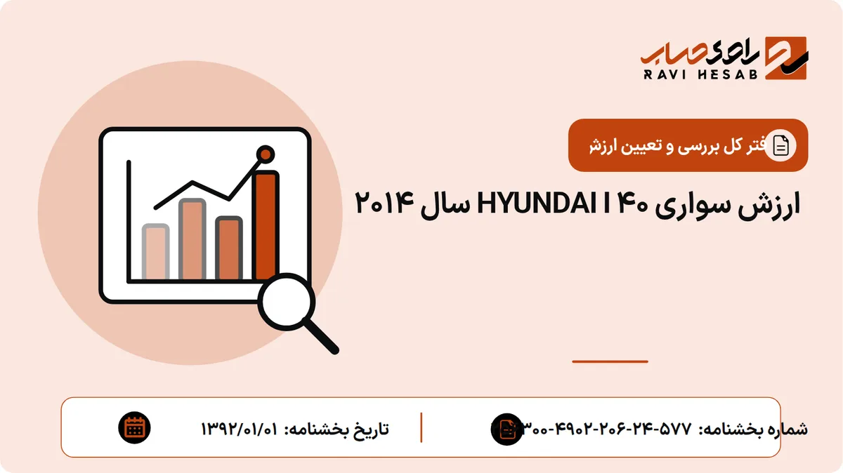 ارزش سواری HYUNDAI I 40 سال 2014