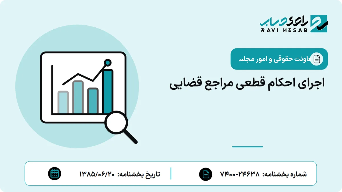 اجرای احکام قطعی مراجع قضایی