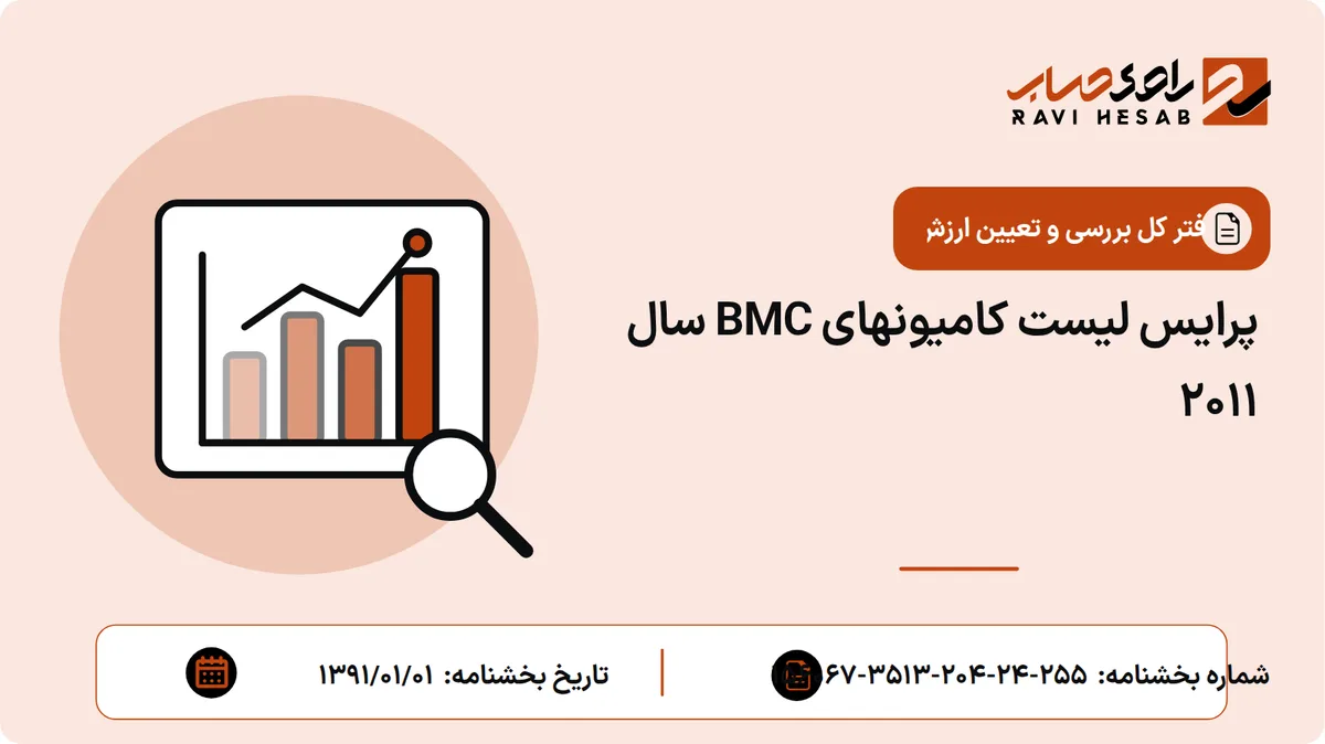 پرایس لیست کامیونهای BMC سال 2011