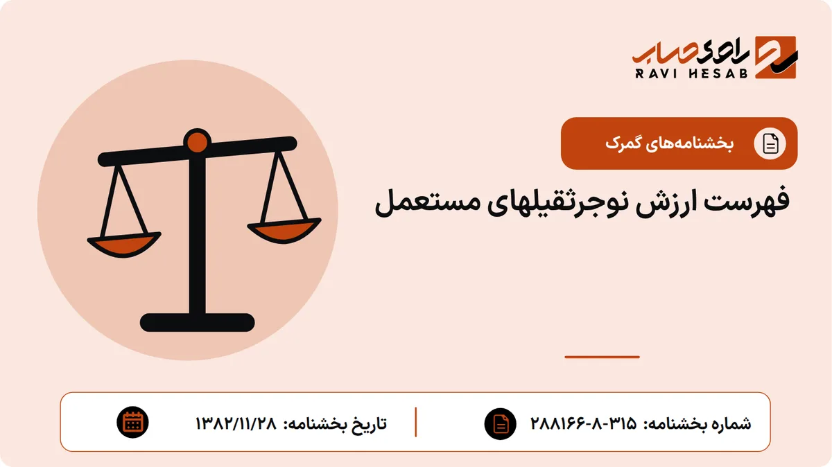 فهرست ارزش نوجرثقیلهای مستعمل