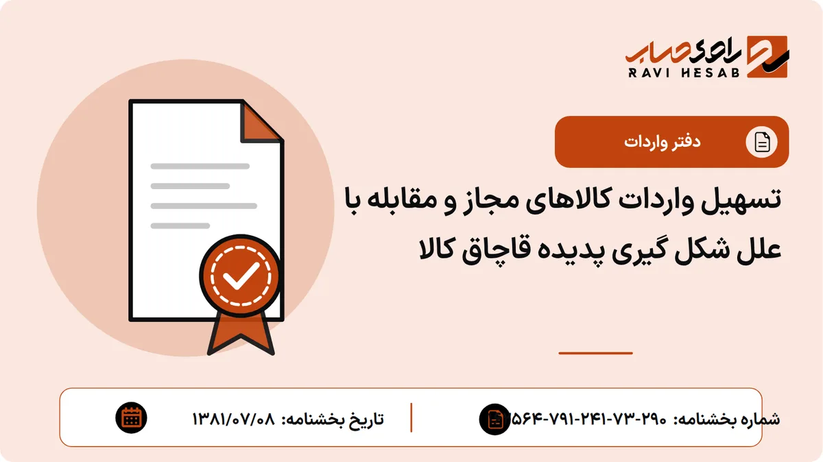 تسهیل واردات کالاهای مجاز و مقابله با علل شکل گیری پدیده قاچاق کالا
