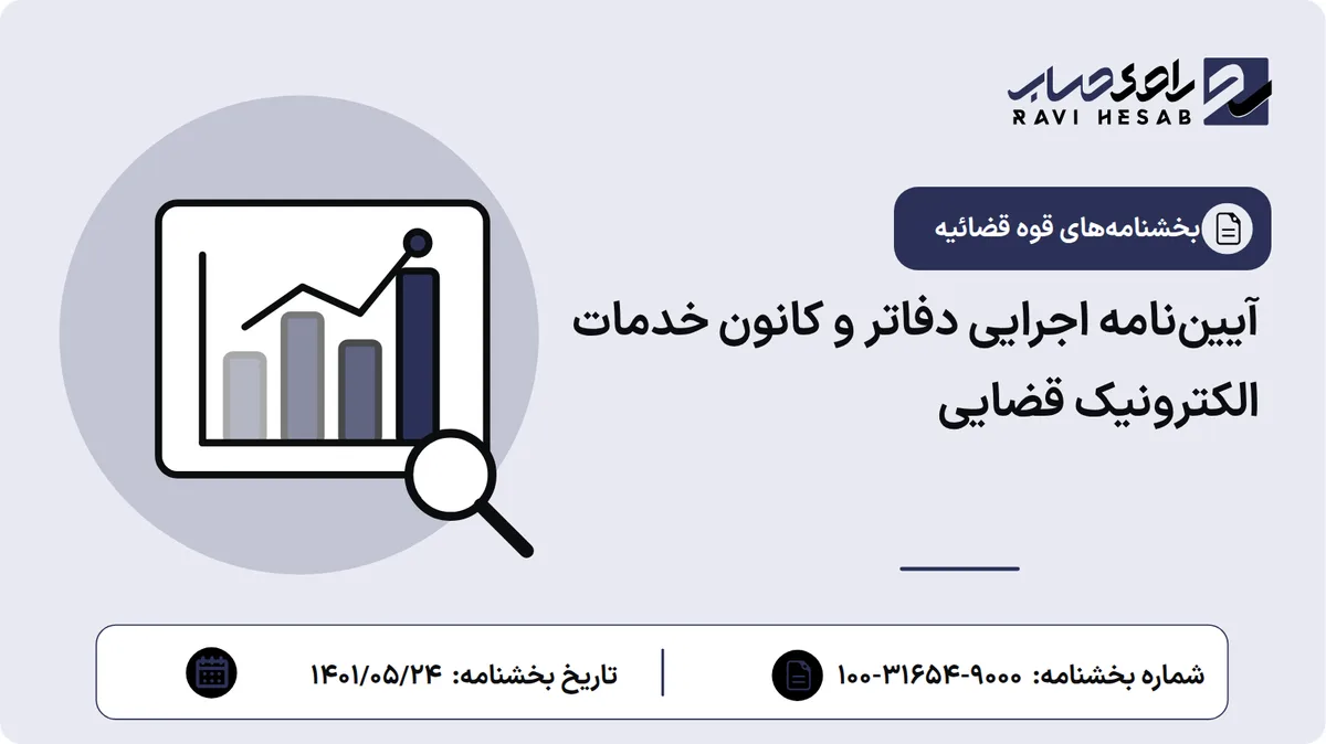 آییننامه اجرایی دفاتر و کانون خدمات الکترونیک قضایی